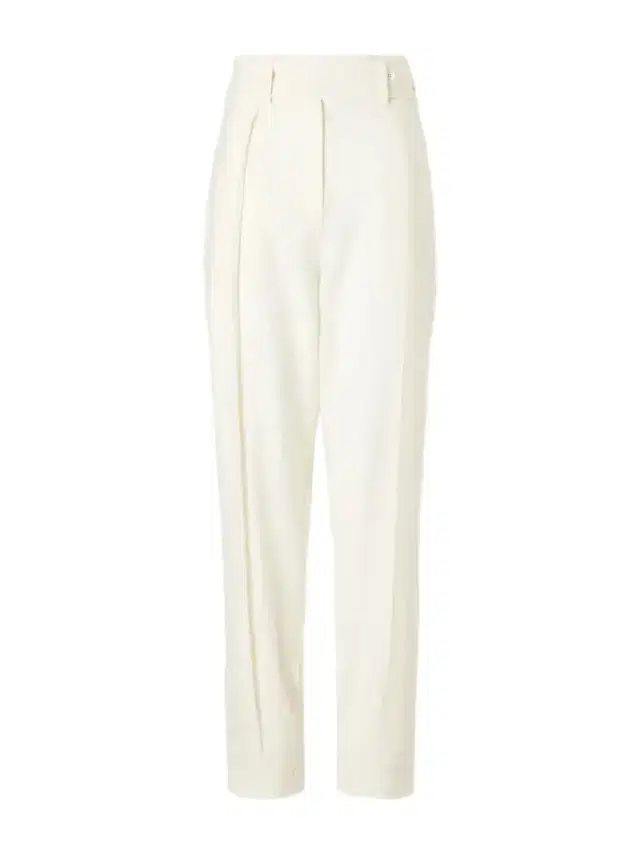 Sharon Wauchob Clio Belted Wool Straight-leg Pants