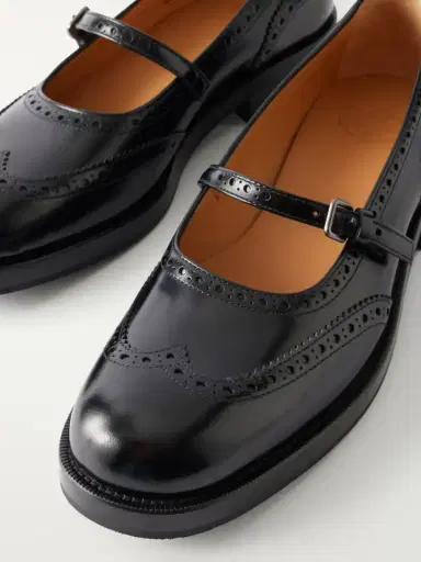 Church's Sheila Leather Mary Jane Flats | Thumbnail 5 Church's Sheila Leather Mary Jane Flats | Thumbnail 5