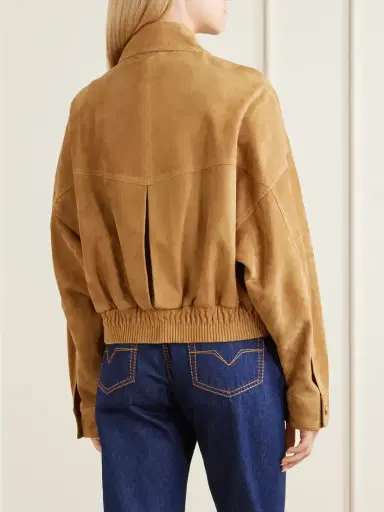 Versace Suede Blouson Jacket | Thumbnail 4 Versace Suede Blouson Jacket | Thumbnail 4