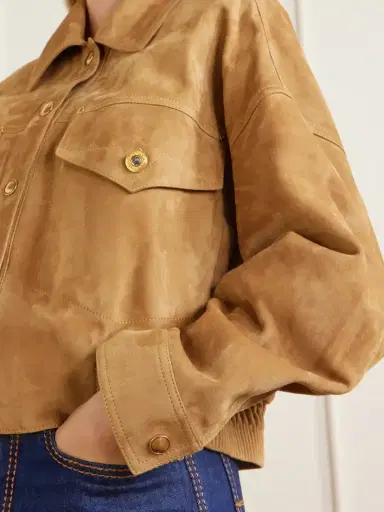 Versace Suede Blouson Jacket | Thumbnail 5 Versace Suede Blouson Jacket | Thumbnail 5