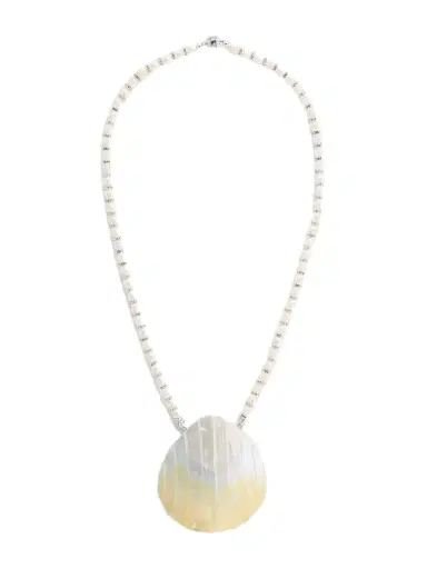 Julietta Perla Rhodium-plated, Pearl And Crystal Beaded Necklace | Thumbnail 1