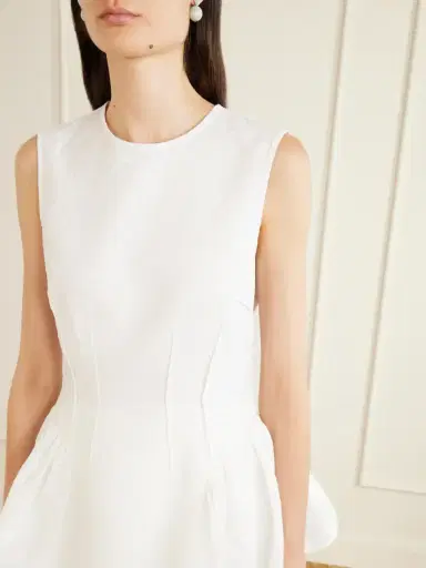 Cecilie Bahnsen Cbdaimi Cotton-blend Matelassé Blouse | Thumbnail 4 Cecilie Bahnsen Cbdaimi Cotton-blend Matelassé Blouse | Thumbnail 4