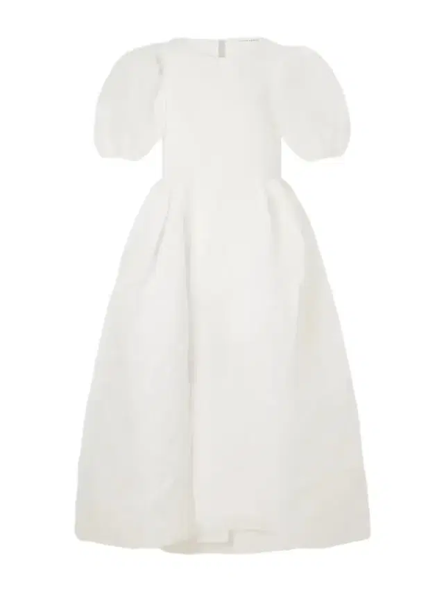 Cecilie Bahnsen Crinkled Papillon Matelassé Midi Dress