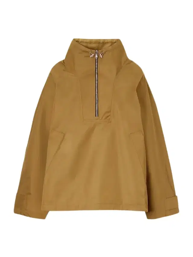 AGOLDE Coulson Half-zip Cotton-blend Shell Jacket