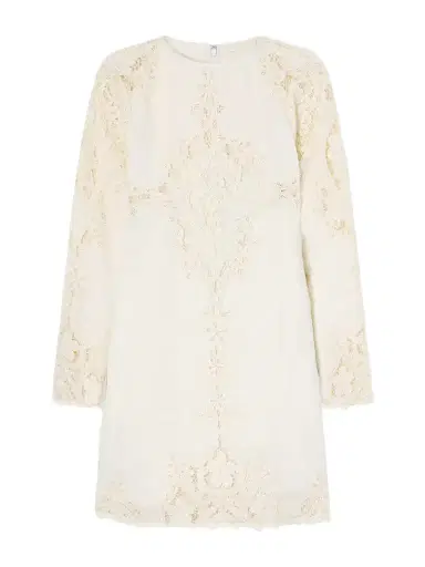 Ulla Johnson Broderie Anglaise-trimmed Linen Mini Dress | Thumbnail 1 Ulla Johnson Broderie Anglaise-trimmed Linen Mini Dress | Thumbnail 1