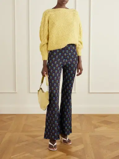 Etro Floral Knitted Flared Pants | Thumbnail 2