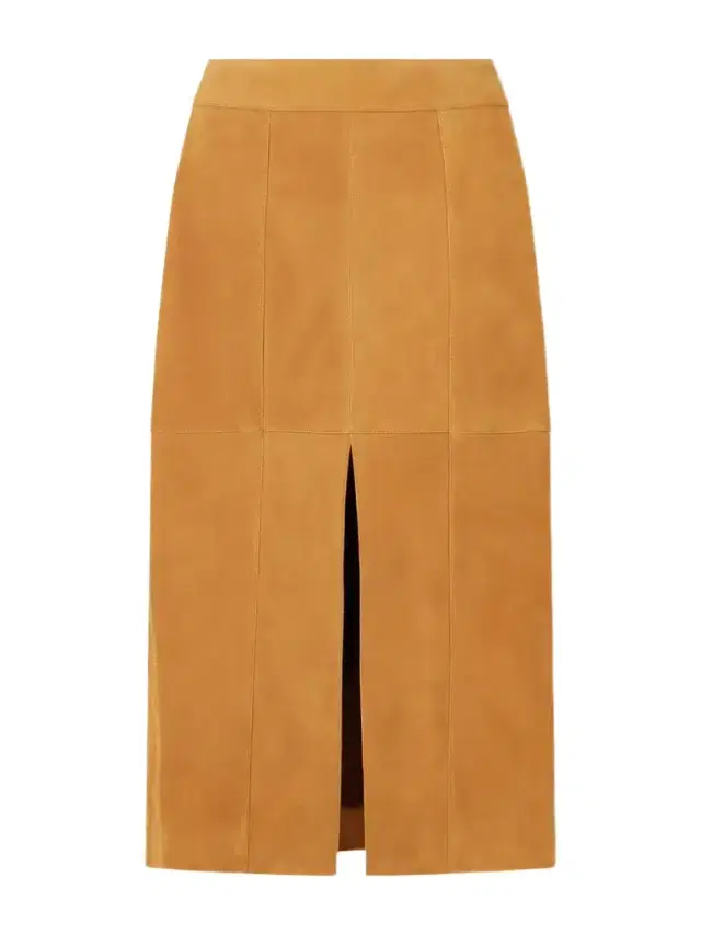 Ulla Johnson Orion Suede Midi Skirt