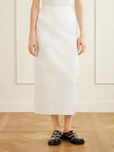 Cecilie Bahnsen Cbuka Cotton-blend Matelassé Midi Skirt | Thumbnail 3 Cecilie Bahnsen Cbuka Cotton-blend Matelassé Midi Skirt | Thumbnail 3