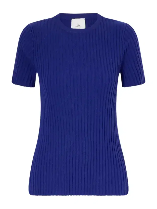 The Elder Statesman Superlight Ellie Ribbed Cashmere Knitted Sweater