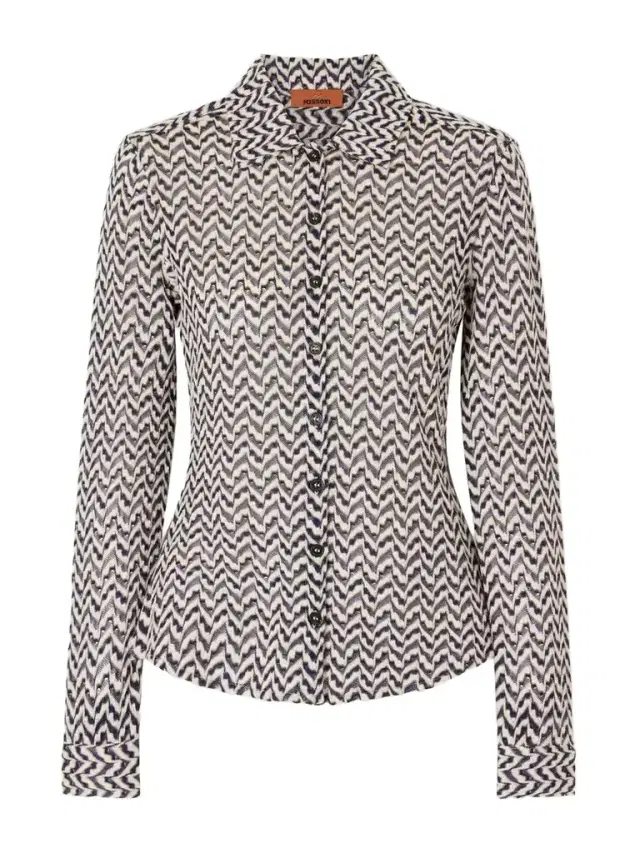 Missoni Embellished Crochet-knit Cardigan