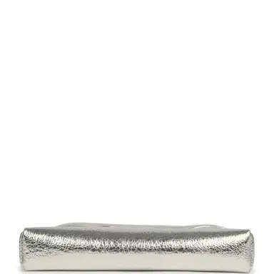 Chanel Chanel 31 Clutch with Chain Silver Metallic Calfskin Gold Hardware | Thumbnail 6 Chanel Chanel 31 Clutch with Chain Silver Metallic Calfskin Gold Hardware | Thumbnail 6