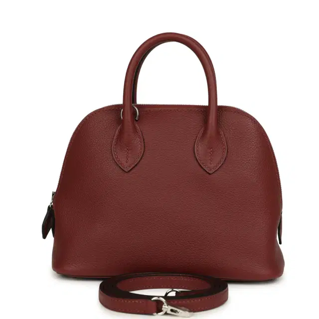 HERMÈS Hermes 1923 Bolide Mini Rouge H Evercolor Palladium Hardware