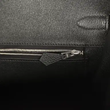 HERMÈS Hermes Birkin 35 Black Togo Palladium Hardware | Thumbnail 9 HERMÈS Hermes Birkin 35 Black Togo Palladium Hardware | Thumbnail 9