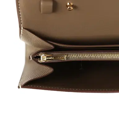HERMÈS Hermes Constance Wallet To Go Etain Epsom Gold Hardware | Thumbnail 9 HERMÈS Hermes Constance Wallet To Go Etain Epsom Gold Hardware | Thumbnail 9