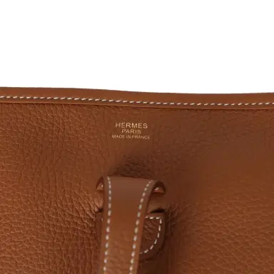 HERMÈS Hermes Evelyne III PM Gold Clemence Gold Hardware | Thumbnail 7 HERMÈS Hermes Evelyne III PM Gold Clemence Gold Hardware | Thumbnail 7