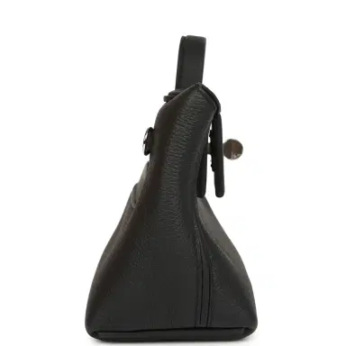 HERMÈS Hermes Mini 24/24 Bag Black Togo, Swift Palladium Hardware | Thumbnail 3 HERMÈS Hermes Mini 24/24 Bag Black Togo, Swift Palladium Hardware | Thumbnail 3