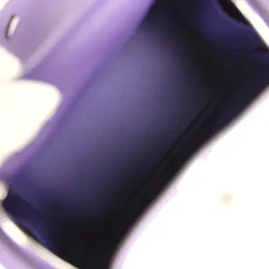 HERMÈS Hermes Mini Lindy II Purple Clemence Palladium Hardware | Thumbnail 9 HERMÈS Hermes Mini Lindy II Purple Clemence Palladium Hardware | Thumbnail 9