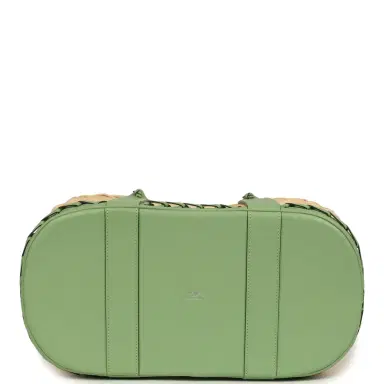 HERMÈS Hermes Picnic Garden Party 36 Vert Criquet Swift and Natural Osier Wicker | Thumbnail 6 HERMÈS Hermes Picnic Garden Party 36 Vert Criquet Swift and Natural Osier Wicker | Thumbnail 6