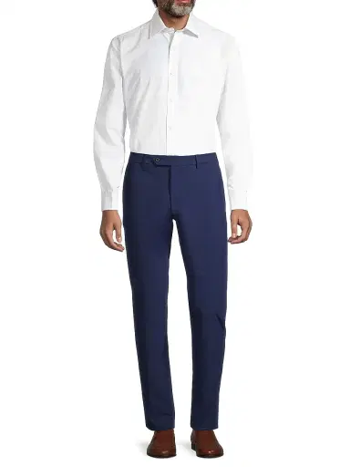 ZANELLA Men's Noah Flat-Front Pants | Thumbnail 2 ZANELLA Men's Noah Flat-Front Pants | Thumbnail 2