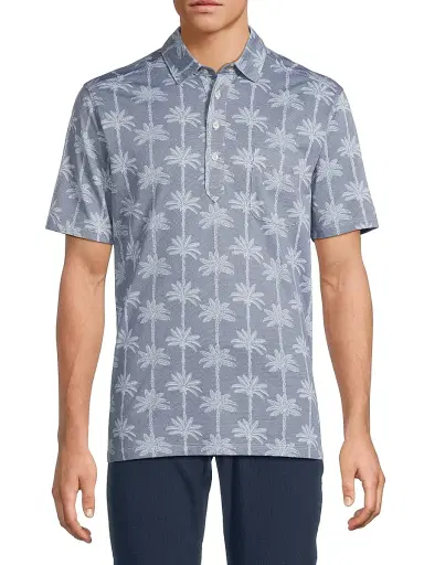 Tommy Bahama Men's San Lucio Palm Lane Polo Shirt | Thumbnail 3 Tommy Bahama Men's San Lucio Palm Lane Polo Shirt | Thumbnail 3