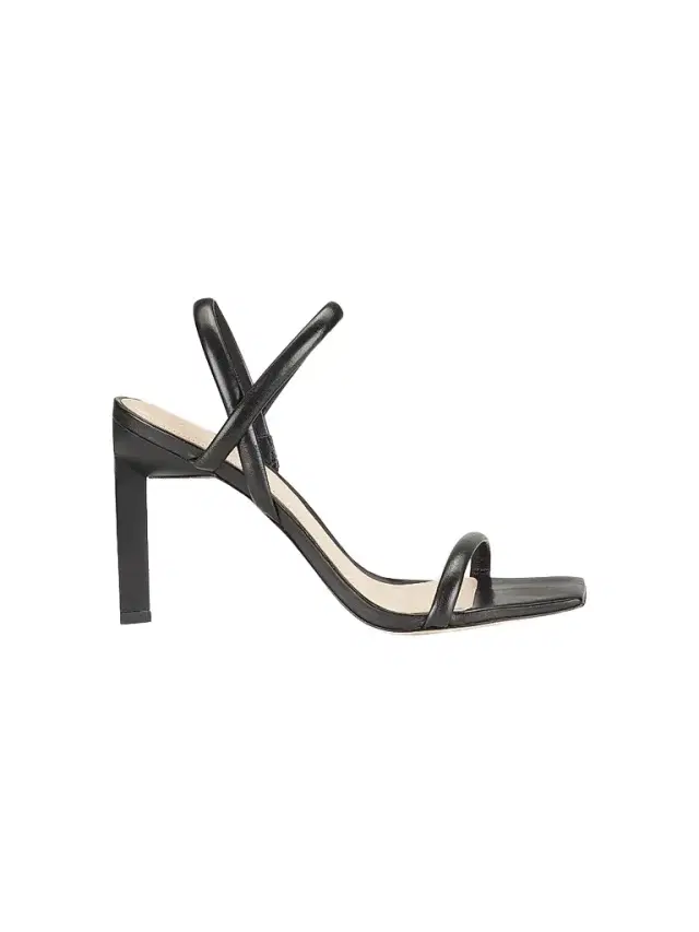 Saks Fifth Avenue Women's COLLECTION Strappy Leather Heels - Black