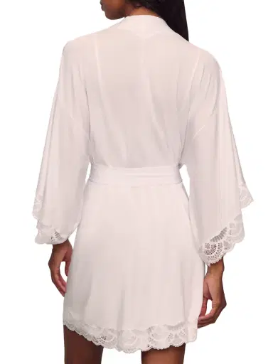 Eberjey Women's Mariana Modal Lace-Trim Robe | Thumbnail 4 Eberjey Women's Mariana Modal Lace-Trim Robe | Thumbnail 4