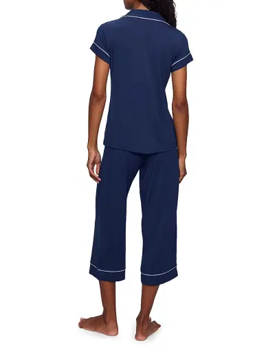 Eberjey Women's Gisele Cropped Pajama Set | Thumbnail 4 Eberjey Women's Gisele Cropped Pajama Set | Thumbnail 4