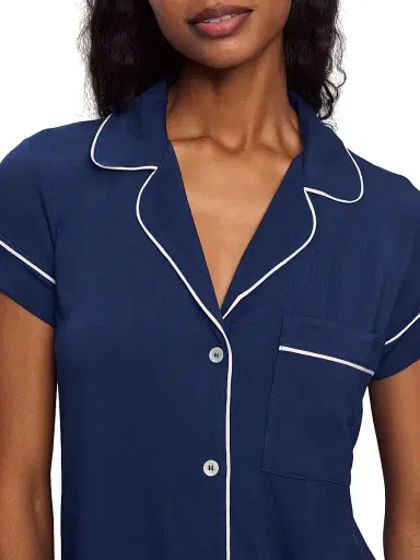 Eberjey Women's Gisele Cropped Pajama Set | Thumbnail 5 Eberjey Women's Gisele Cropped Pajama Set | Thumbnail 5
