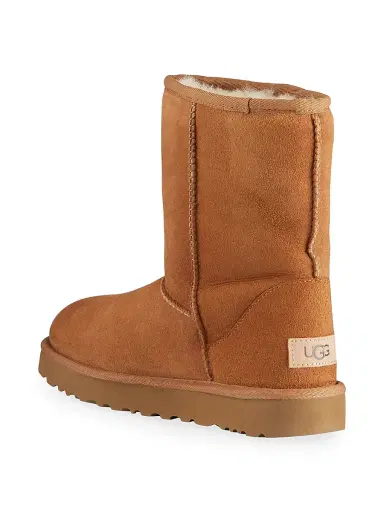 UGG Women's Classic Heritage Short II Suede Boots | Thumbnail 3