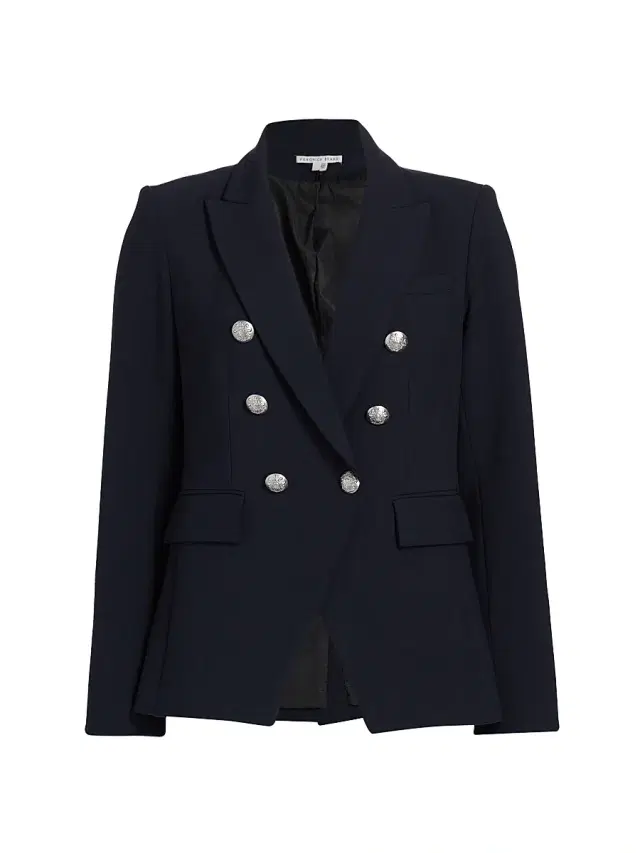 Veronica Beard Women's Miller Dickey Jacket - Navy Silver