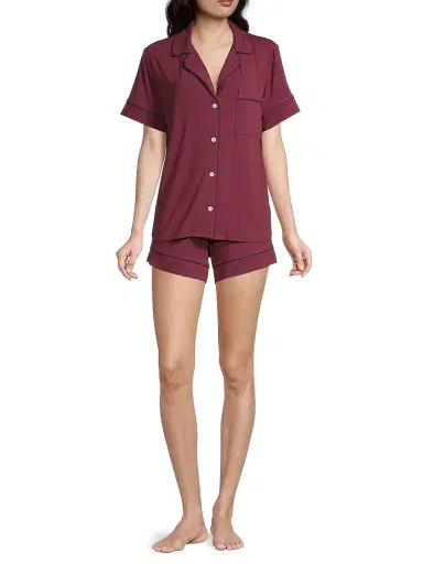 Eberjey Women's Gisele Relaxed 2-Piece Pajama Set | Thumbnail 2 Eberjey Women's Gisele Relaxed 2-Piece Pajama Set | Thumbnail 2