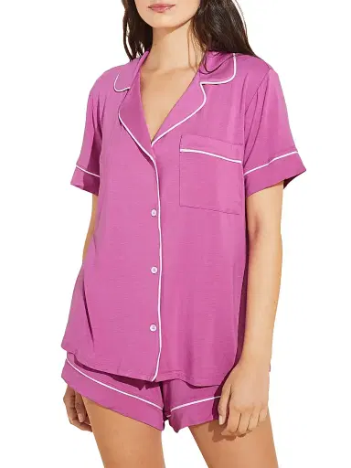 Eberjey Women's Gisele Relaxed 2-Piece Pajama Set | Thumbnail 3 Eberjey Women's Gisele Relaxed 2-Piece Pajama Set | Thumbnail 3