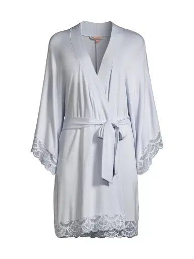 Eberjey Women's Mariana Modal Lace-Trim Robe | Thumbnail 1 Eberjey Women's Mariana Modal Lace-Trim Robe | Thumbnail 1