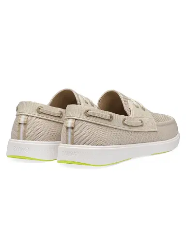 Swims Men's Breeze Boat Shoes - Mist Sand White | Thumbnail 3