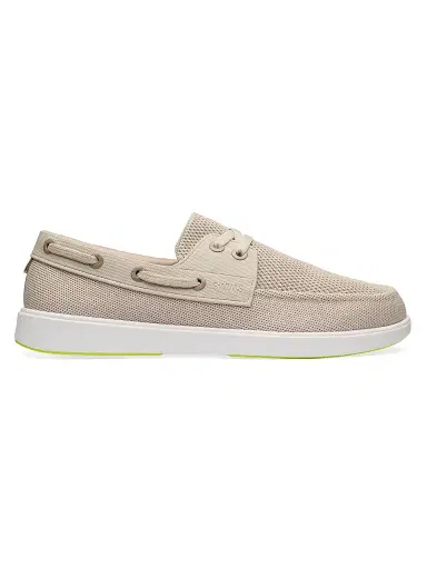 Swims Men's Breeze Boat Shoes - Mist Sand White | Thumbnail 1