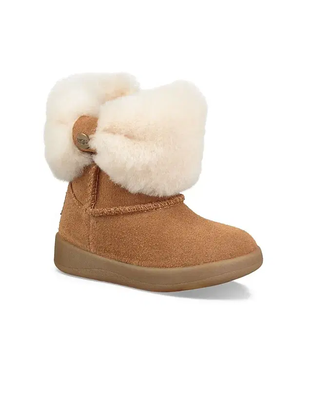 UGG Baby Girl's Ramona Faux-Shearling & Suede Boot - Chestnut 0-1 (Baby)