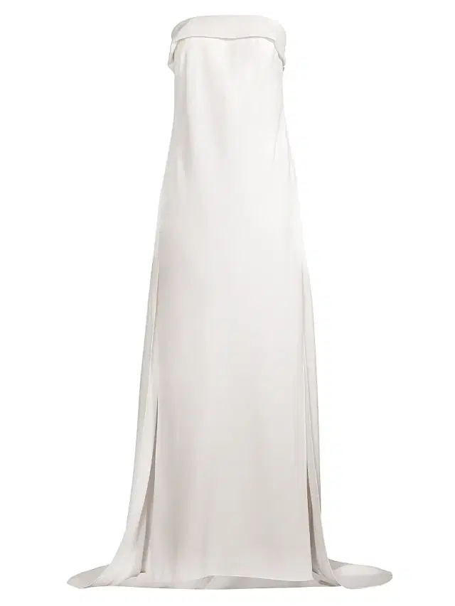 SACHIN BABI Women's Lourdes Strapless Beaded Bow Gown -