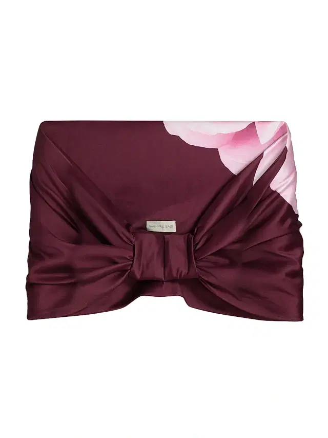 SACHIN BABI Women's Floral Hug Shawl - Bordeaux Esperance