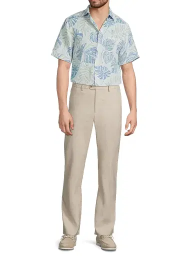 Tommy Bahama Men's Grand Monstera Short-Sleeve Shirt | Thumbnail 2