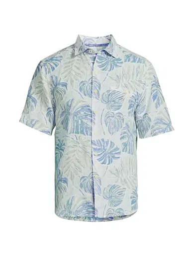 Tommy Bahama Men's Grand Monstera Short-Sleeve Shirt | Thumbnail 1