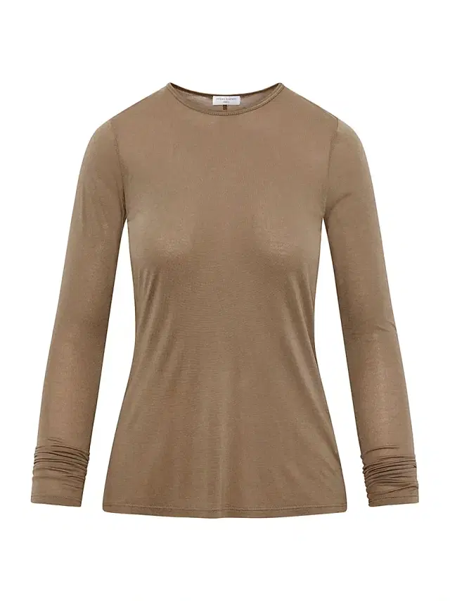 Artemis Diciero Women's Dasha Long-Sleeve Top - Olive