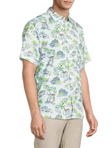 Tommy Bahama Men's Tortola Paradise Isle Shirt | Thumbnail 4 Tommy Bahama Men's Tortola Paradise Isle Shirt | Thumbnail 4