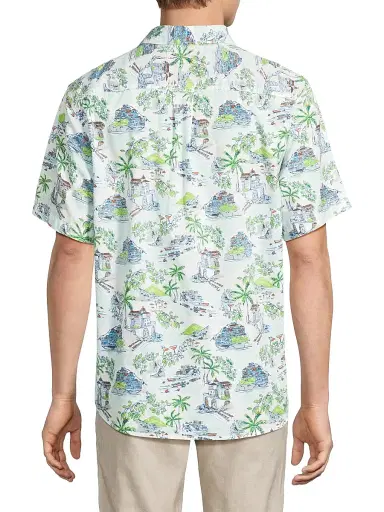 Tommy Bahama Men's Tortola Paradise Isle Shirt | Thumbnail 5 Tommy Bahama Men's Tortola Paradise Isle Shirt | Thumbnail 5