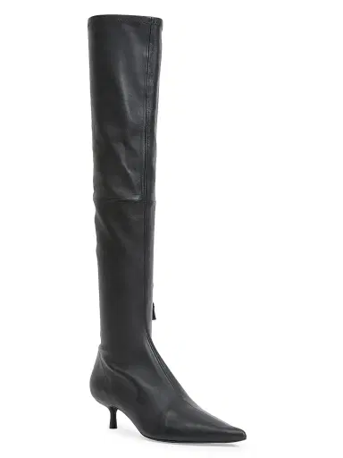 Simkhai Women's Joni 45MM Stretch-Leather Knee-High Boots - Black - Size 7 | Thumbnail 2