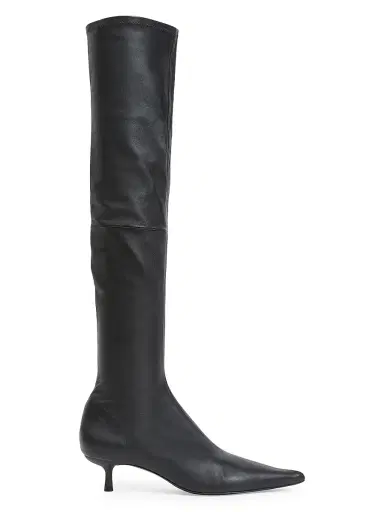 Simkhai Women's Joni 45MM Stretch-Leather Knee-High Boots - Black - Size 7 | Thumbnail 1