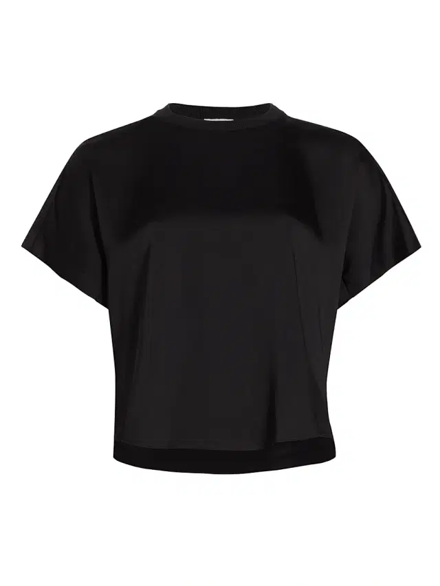 SIMKHAI Women's Addy Short-Sleeve T-Shirt - Black