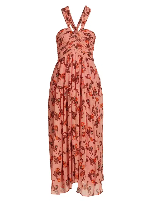 A.L.C. Women's Jaylin Printed Dress - Sandstone Multi