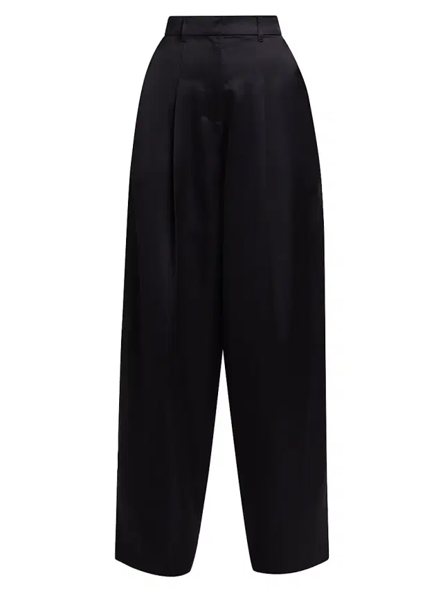 A.L.C. Women's Ryder High-Rise Straight-Leg Pants - Deep Navy