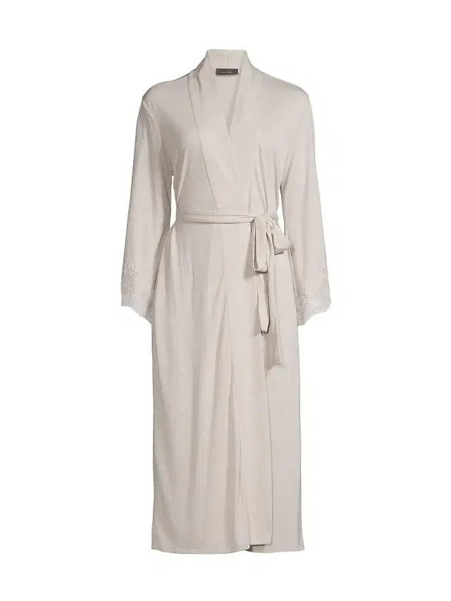 Women's Luxe Shangri-La Robe - Beige