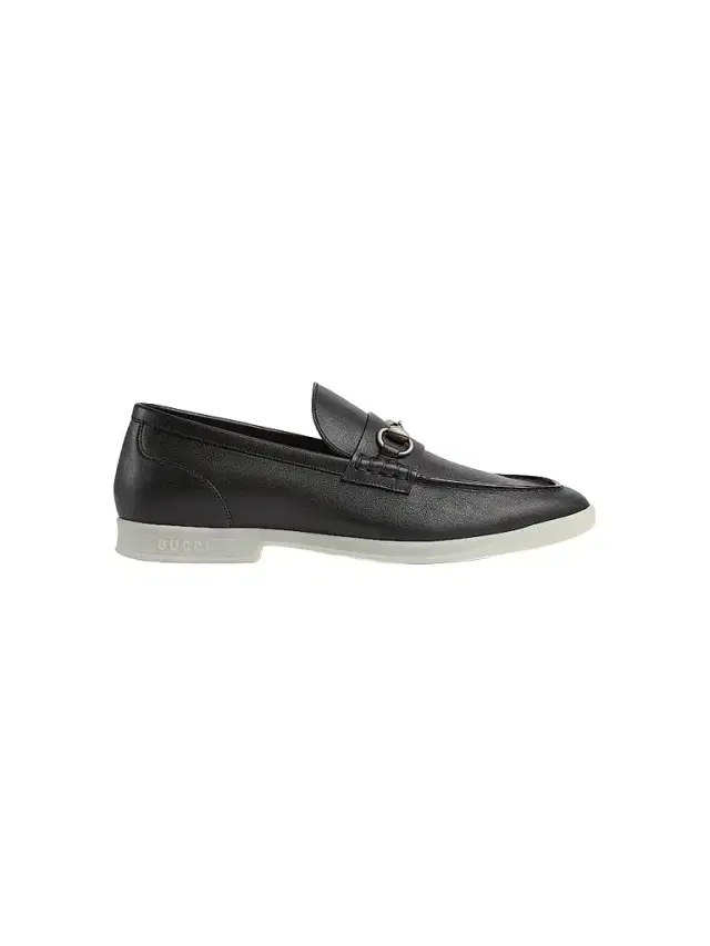 Gucci Men's Konrad Leather Loafers - Black